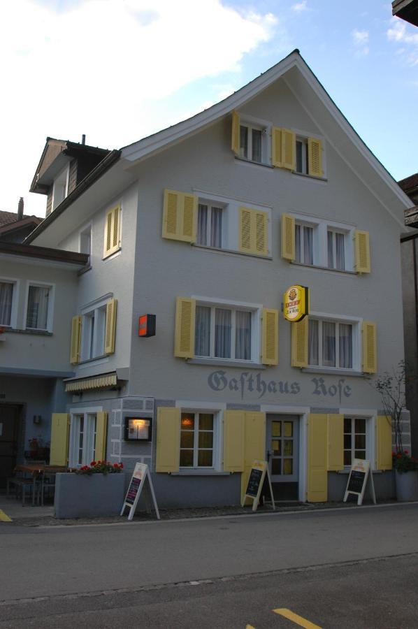 弗吕嫩 Gasthaus Zur Rose酒店 外观 照片